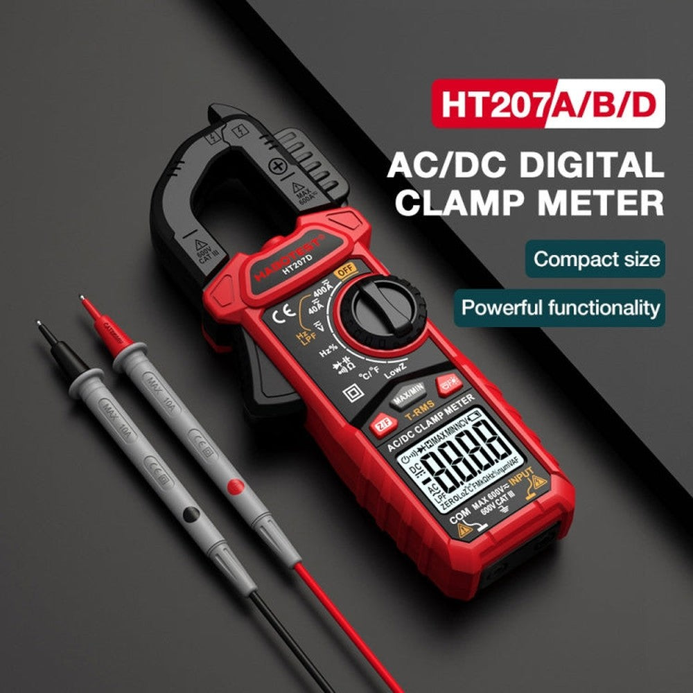 HABOTEST HT207D Multifunctional Digital Clamp Multimeter, HT207D