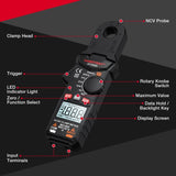 HABOTEST Mini Clamp Multimeter Portable Digital Ammeter