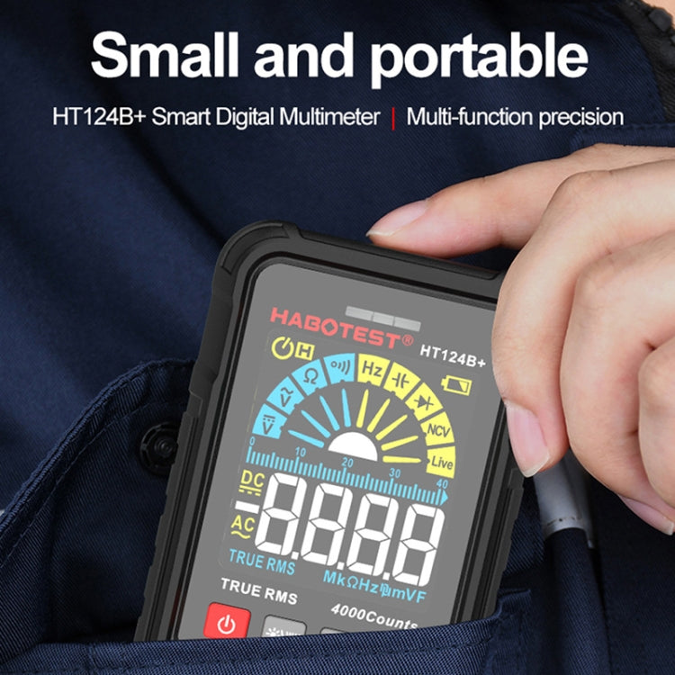 HABOTEST Mini Digital Display High-precision Multimeter, HT124A, HT124A+, HT124B, HT124B+ laboratorydeal