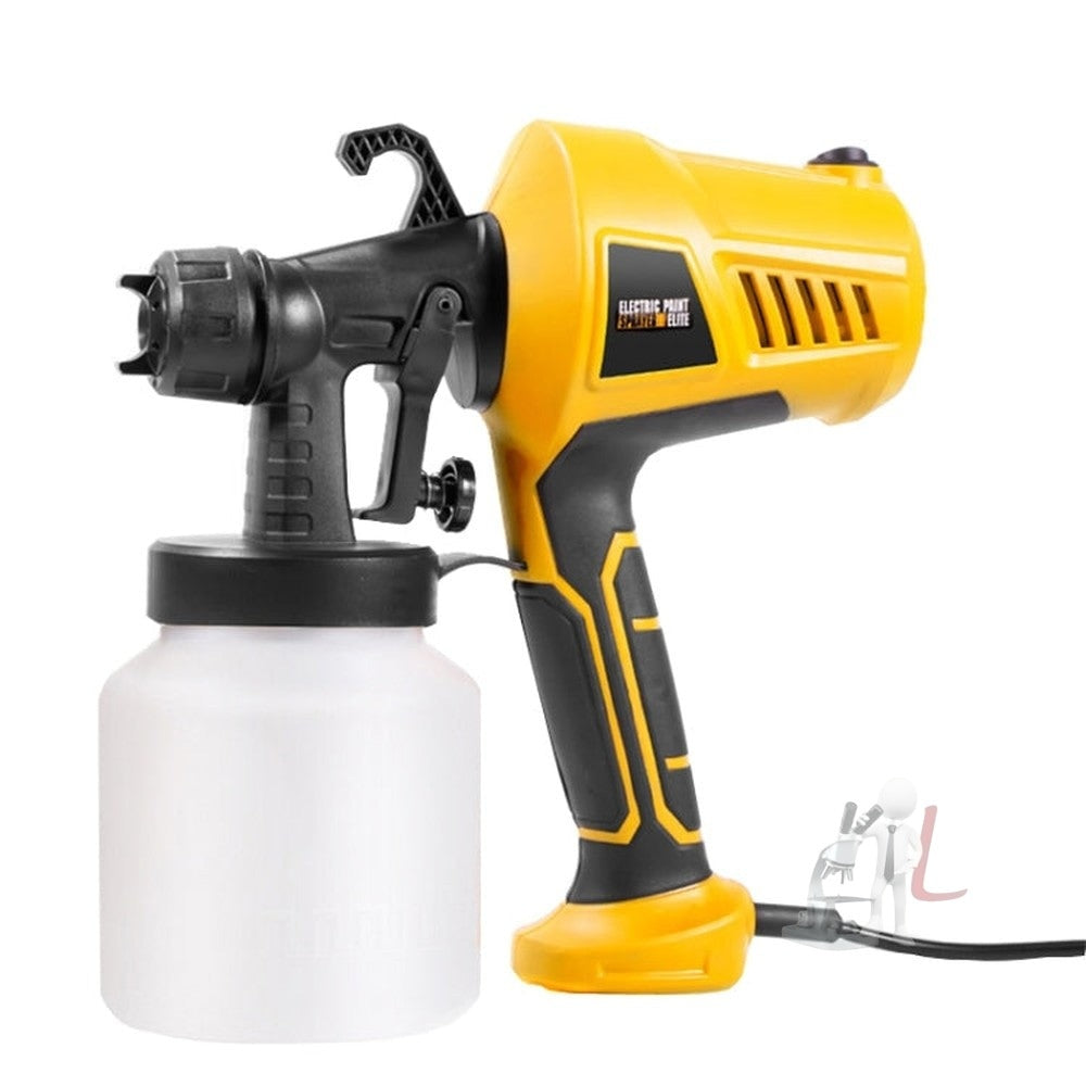 HILDA High Voltage Motorized Paint Spray Tool Portable And Detachable, EU Plug Yellow, EU Plug Orange, With Anti-Touch Switch EU Plug Yellow, With Anti-Touch Switch EU Plug Orange, US Plug Yellow, US Plug Orange, With Anti-Touch Switch US Plug Yellow