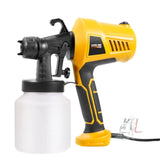 HILDA High Voltage Motorized Paint Spray Tool Portable And Detachable, EU Plug Yellow, EU Plug Orange, With Anti-Touch Switch EU Plug Yellow, With Anti-Touch Switch EU Plug Orange, US Plug Yellow, US Plug Orange, With Anti-Touch Switch US Plug Yellow