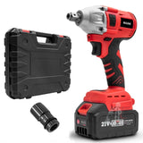 HILDA Motorized Wrenches Lithium Repair Parts With 22mm Socket, US Plug, Blue With 1 Battery+1 Charger(1500mAh), Blue With 2 Battery+1 Charger(1500mAh), Blue With 1 Battery+1 Charger(3000mAh), Blue With 2 Battery+1 Charger(3000mAh)���������������������...
