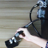 HILDA Power Drill Engraving Machine Accessories Drill Chuck Flexible Shaft, 6mm