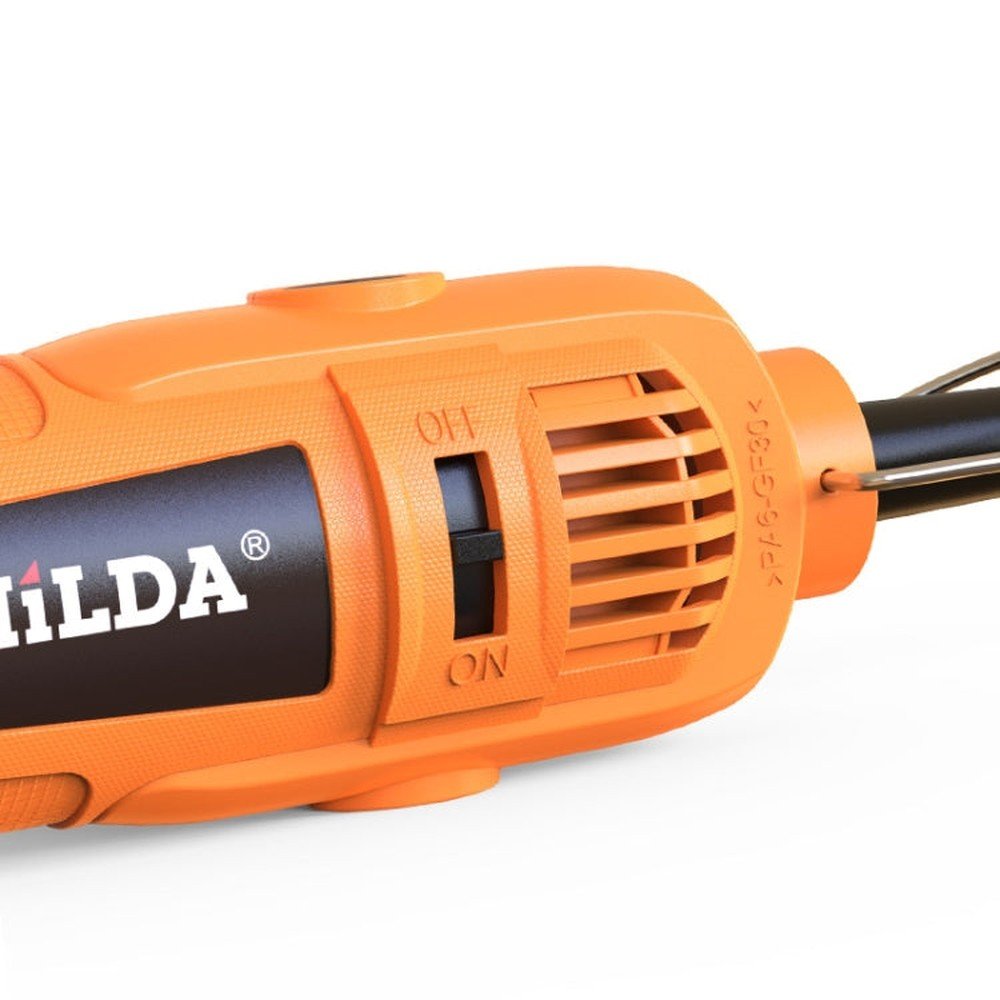 HILDA Power Grinder And Brush Sharpener Set Sharpening Tool Set, EU Plug, With Soft Shaft, No Soft Shaft - laboratorydeal