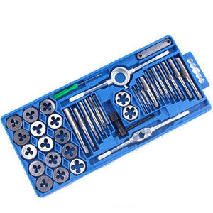 Hand Die Model Tap Tap Die Set Manual Tapping Drill Thread Hole, 20 In 1, 40 In 1 - laboratorydeal