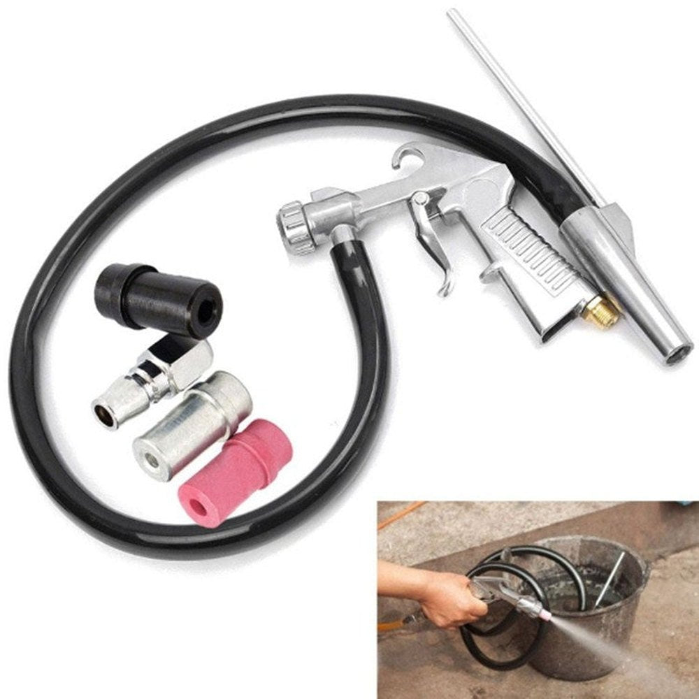 Handheld Sandblasting Tool Pneumatic Sandblasting Glass Derusting Tool, Package A, Package B - laboratorydeal