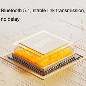 Havit P1 Portable Singing Home Wireless Bluetooth Speaker Microphone Set, Dual - microphone - laboratorydeal