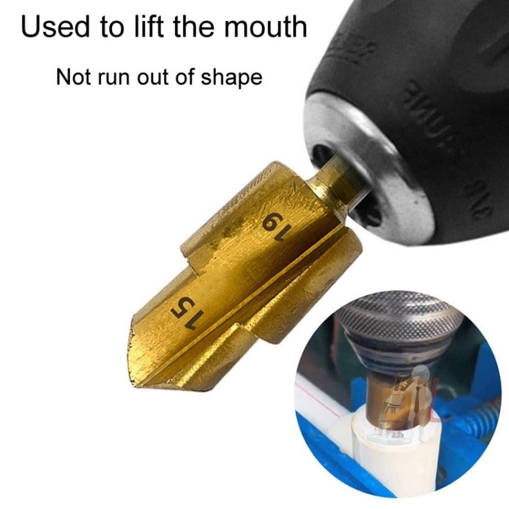 Hexagonal Shank PPR Step Drill Bits Leak Repairing And Connecting Tools, 20, 25, 32 - laboratorydeal