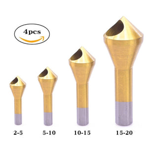 High - Speed Steel 90 Degree Renovation Interpolation Panel Chamfered Knife, 4 PCS / Set Chamfered Knife - laboratorydeal