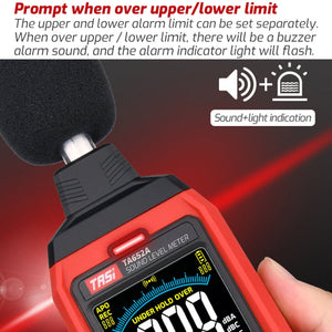 Home Noise Tester Detection Volume Device Z Weighted Decibel Device, TA652A laboratorydeal