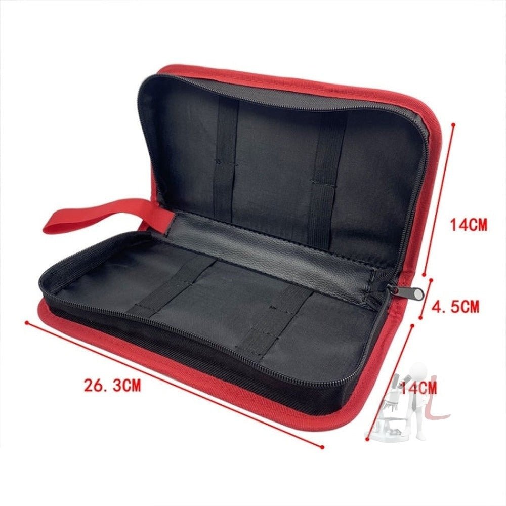 Household Electric Soldering Iron Welding Repair Tool Storage Leather Bag, Leather - laboratorydeal