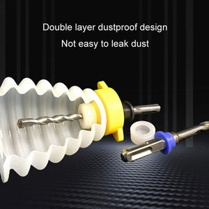 Household Improvement Impact Electric Drill Dust Cover, 150mm - laboratorydeal