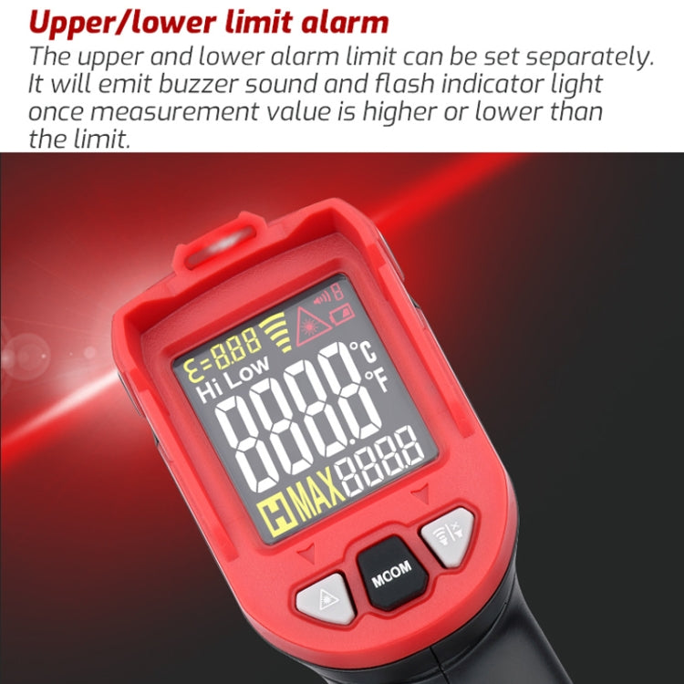 Infrared Thermometer Electronic Color Screen Thermometer, TASI TA601C -50-880 Degrees Celsius laboratorydeal