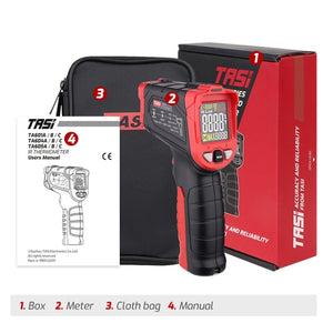 Infrared Thermometer Electronic Color Screen Thermometer, TASI TA601C -50-880 Degrees Celsius laboratorydeal