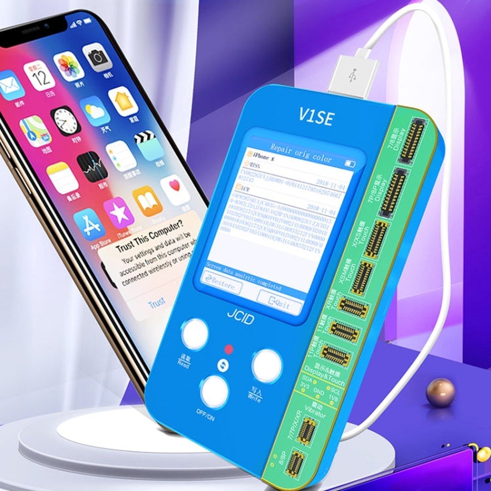 JC V1SE Testing 2 in 1 Screen Data Repair Panel Adaptor For iPhone 12 Series / 13 / 13 mini, 2 in 1 For iPhone 12 Series / 13 / 13 mini - laboratorydeal