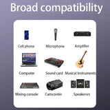 JINGHUA 3.5mm Male To XLR Female Microphone Cable Computer Mixer Audio Cable, 1.5m, 3m, 5m, 10m
