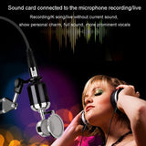 JINGHUA 3.5mm Male To XLR Female Microphone Cable Computer Mixer Audio Cable, 1.5m, 3m, 5m, 10m