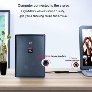 JINGHUA 3.5mm To 6.5mm Audio Cable Amplifier Guitar 6.35mm Cable, 0.5m, 1.5m, 3m, 5m - laboratorydeal