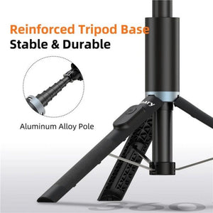 JMARY KT - 259 360 Degree Rotating Phone Clip Retractable Selfie Stick Tripod, KT - 259 - laboratorydeal