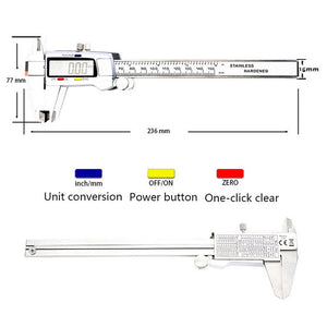 JS-04 Stainless Steel Electronic Digital Caliper, JS-04