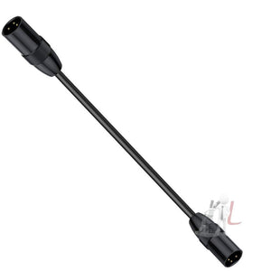 JUNSUNMAY XLR Male to Male Mic Cord 3 Pin Audio Cable Balanced Shielded Cable, 0.5m, 1m, 1.5m, 2m, 3m, 5m, 10m, 15m, 20m - laboratorydeal