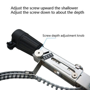 JieLi Chain Belt Screw Converter Electric Screwdriver On Gypsum Board Tool, Electric Screwdriver With 50 Chains Strap - laboratorydeal