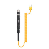 K-Type Probe Use With Thermometer, TASI TB601-1 Liquid Probe, TASI TB601-2 Surface Probe, TASI TB601-3 Surface Thermocouple, TASI TB601-4 Elbow Surface Thermocouple, TASI TB601-5 Pointed Needle Liquid Probe