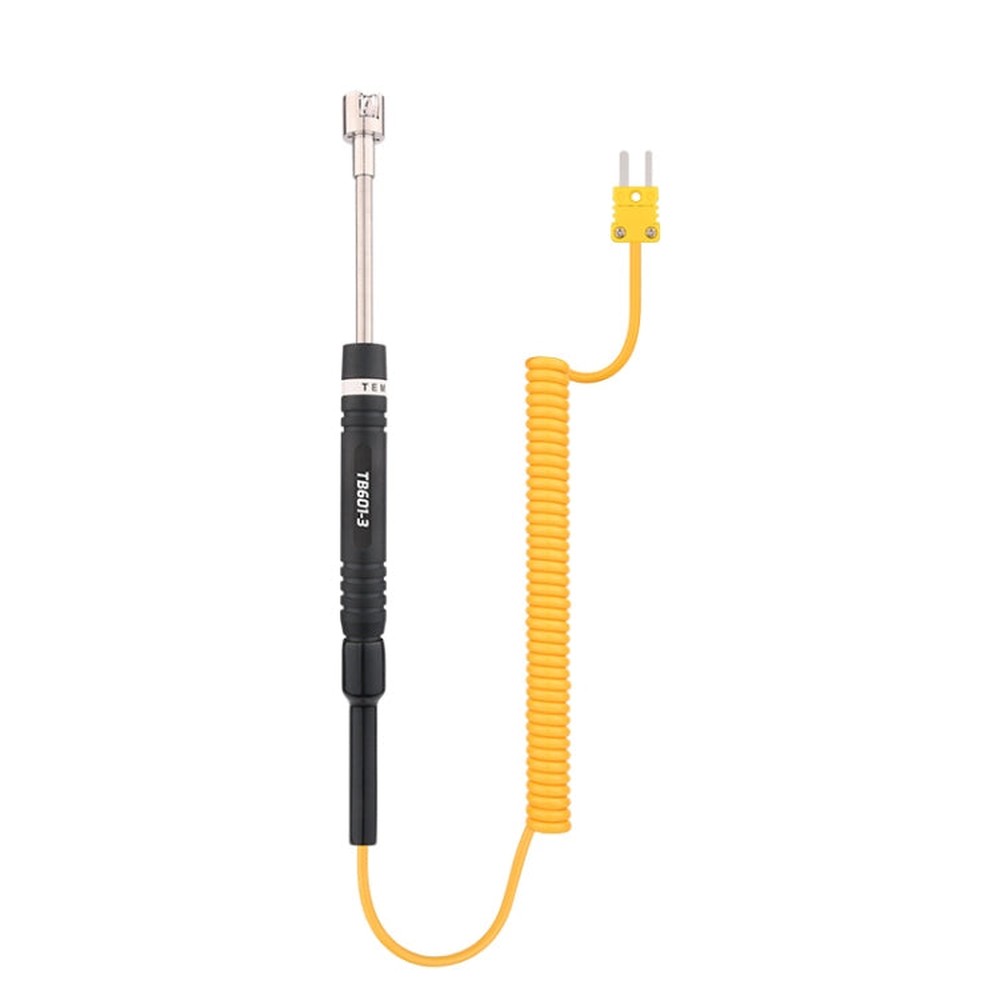K-Type Probe Use With Thermometer, TASI TB601-1 Liquid Probe, TASI TB601-2 Surface Probe, TASI TB601-3 Surface Thermocouple, TASI TB601-4 Elbow Surface Thermocouple, TASI TB601-5 Pointed Needle Liquid Probe