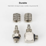 LAIZE 10pcs Micro Trachea Quick Connector, PC4-M5, PC4-M6, PC6-M5, PC6-M6, PL4-M5, PL4-M6, PL6-M5, PL6-M6