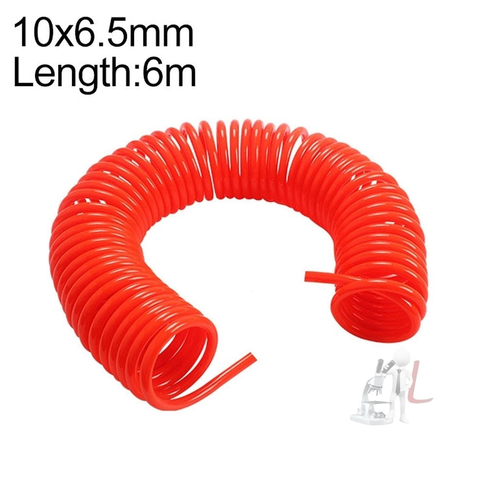 LAIZE Compressor Air Flexible PU Spring Tube without Connector, 8x5mm, 3m, without Connector, 8x5mm, 6m, without Connector, 8x5mm, 9m, without Connector, 8x5mm, 12m, without Connector, 8x5mm, 15m, without Connector, 10x6.5mm, 6m, without Connector�����...