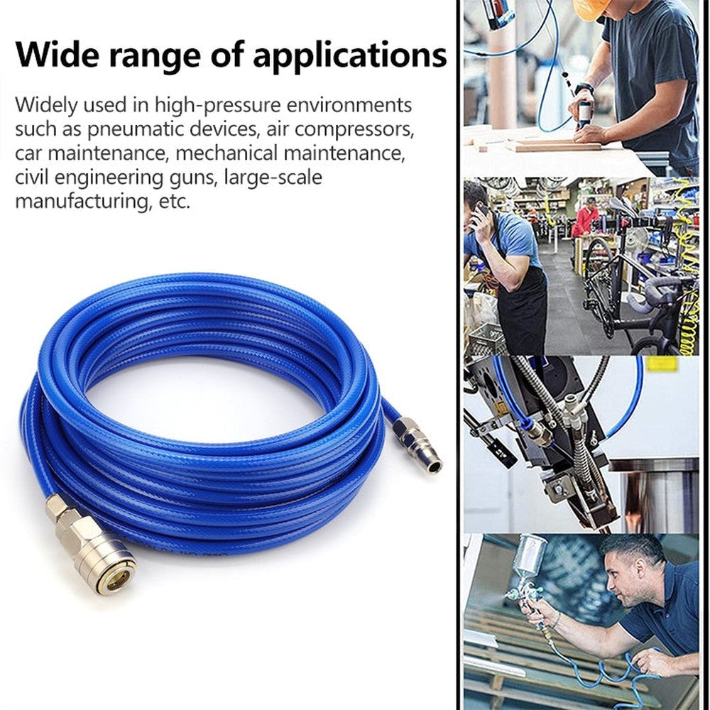 LAIZE High Pressure Flexible Polyurethane Pneumatic Tubing, 8x5mm, 100m, 10x6.5mm, 100m, 12x8mm, 100m