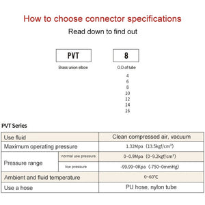 LAIZE Nickel Plated Copper Elbow Pneumatic Quick Connector, PV-4, PV-6, PV-8, PV-10, PV-12, PV-14