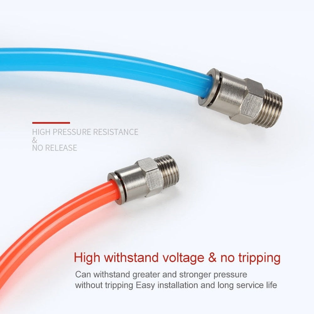 LAIZE Nickel Plated Copper Male Thread Straight Pneumatic Quick Connector, PC4-01, PC4-02, PC4-M5, PC6-01, PC6-02, PC6-03, PC6-04, PC6-M5, PC8-01, PC8-02, PC8-03, PC8-04, PC10-01, PC10-02, PC10-03, PC10-04, PC12-01, PC12-02, PC12-03, PC12-04, PC14-02��...