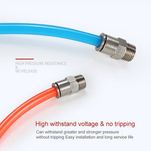 LAIZE Nickel Plated Copper Male Thread Straight Pneumatic Quick Connector, PC4-01, PC4-02, PC4-M5, PC6-01, PC6-02, PC6-03, PC6-04, PC6-M5, PC8-01, PC8-02, PC8-03, PC8-04, PC10-01, PC10-02, PC10-03, PC10-04, PC12-01, PC12-02, PC12-03, PC12-04, PC14-02��...