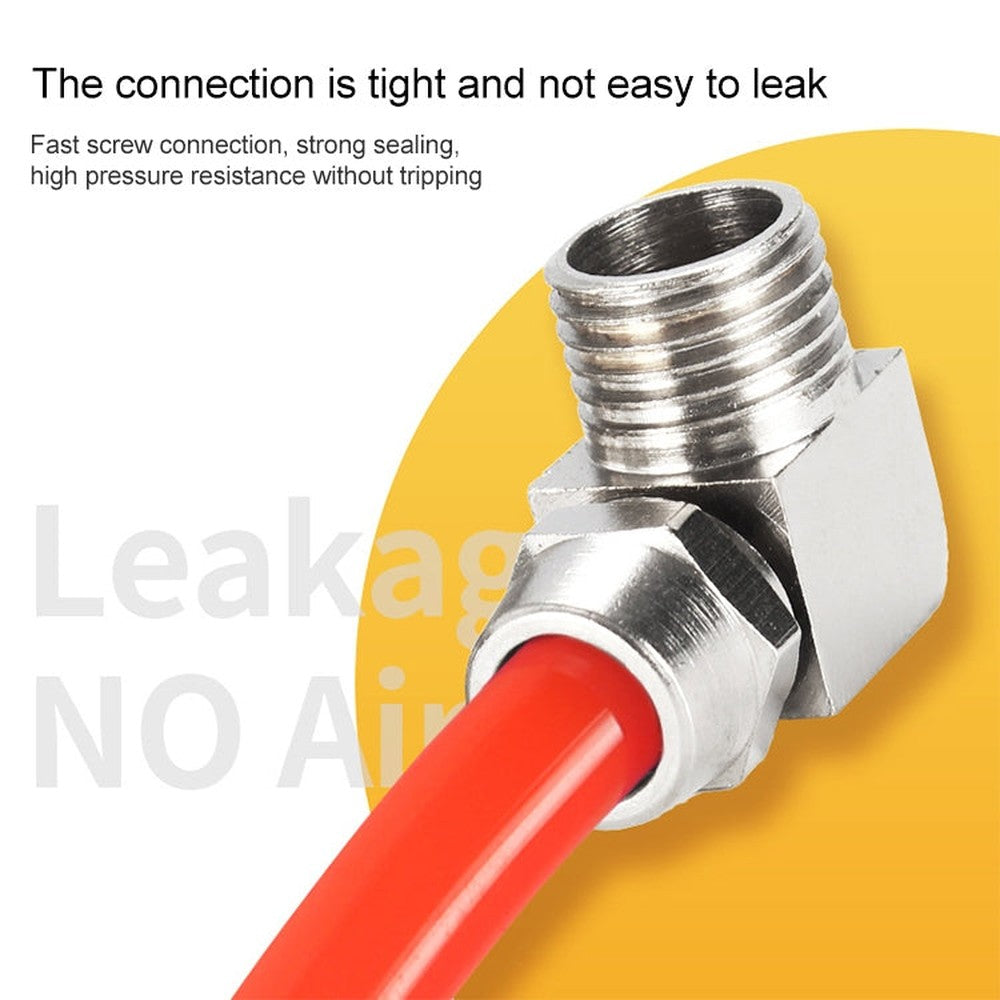 LAIZE Nickel Plated Copper Trachea Quick Fitting Lock Female Connector, PL6-03, PL6-04, PL8-03, PL8-04, PL10-01, PL10-02, PL10-03, PL10-04, PL12-01, PL12-02, PL12-03, PL12-04