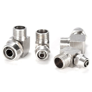 LAIZE Nickel Plated Copper Trachea Quick Fitting Lock Female Connector, PL6-03, PL6-04, PL8-03, PL8-04, PL10-01, PL10-02, PL10-03, PL10-04, PL12-01, PL12-02, PL12-03, PL12-04