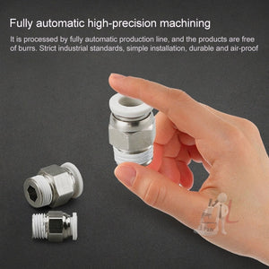 LAIZE PC Straight Pneumatic Quick Fitting Connector, PC4-01 (10pcs), PC4-02 (10pcs), PC4-M5 (10pcs), PC6-01 (10pcs), PC6-02 (10pcs), PC6-03 (2pcs), PC6-04, PC6-M5 (10pcs), PC8-01 (10pcs), PC8-02 (10pcs), PC8-03 (2pcs), PC8-04, PC10-01 (2pcs)�����������...