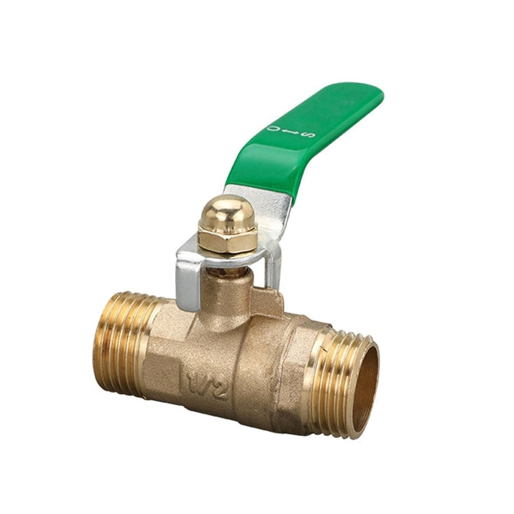 LAIZE Pneumatic Hose Connector Thickened Brass Ball Valve, Inside and Outside 2 Point 1/4 inch, Inside and Outside 2 Point 3/8 inch, Inside and Outside 4 Point 1/2 inch, Inside and Outside 6 Point 3/4 inch, Double Inside 1 inch G1����������������������...