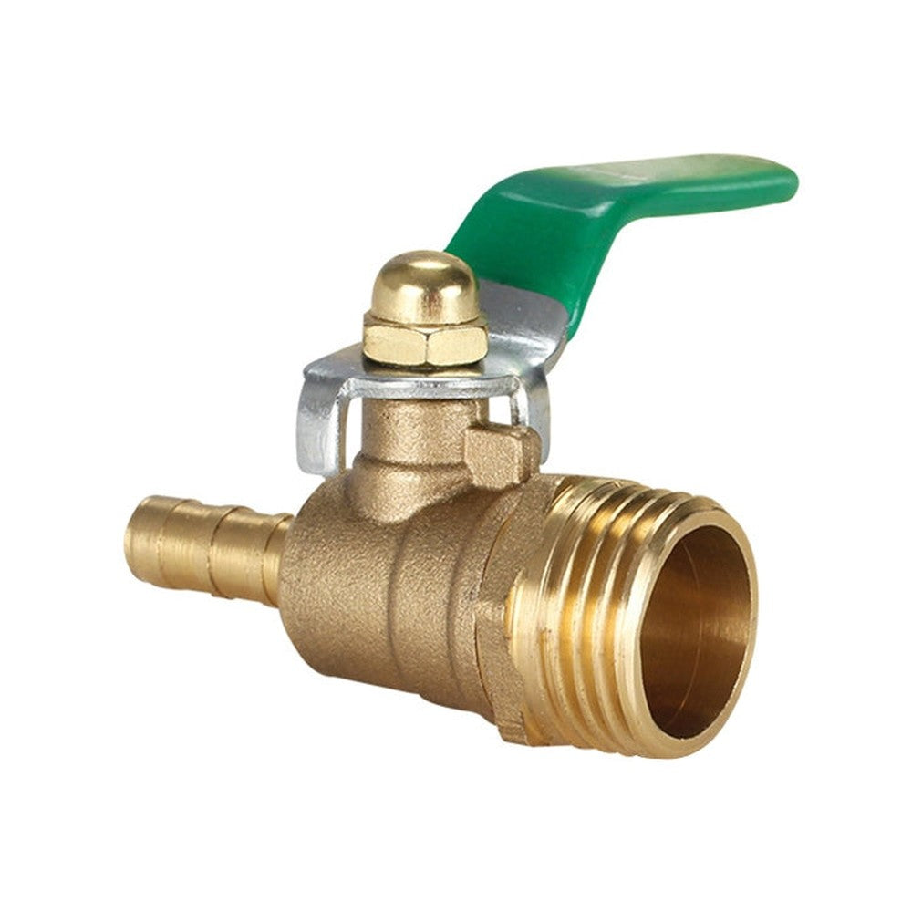 LAIZE Pneumatic Hose Connector Thickened Brass Ball Valve, Inside and Outside 2 Point 1/4 inch, Inside and Outside 2 Point 3/8 inch, Inside and Outside 4 Point 1/2 inch, Inside and Outside 6 Point 3/4 inch, Double Inside 1 inch G1����������������������...