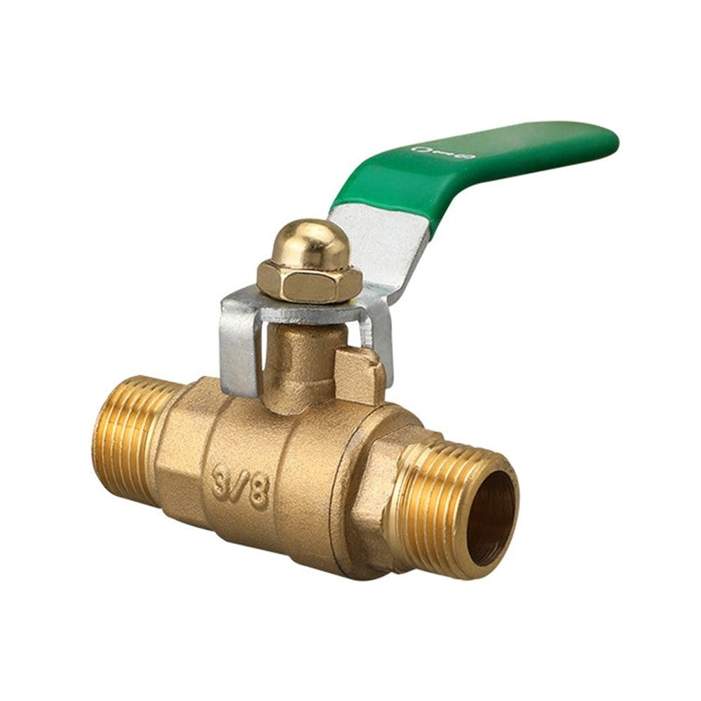 LAIZE Pneumatic Hose Connector Thickened Brass Ball Valve, Inside and Outside 2 Point 1/4 inch, Inside and Outside 2 Point 3/8 inch, Inside and Outside 4 Point 1/2 inch, Inside and Outside 6 Point 3/4 inch, Double Inside 1 inch G1����������������������...