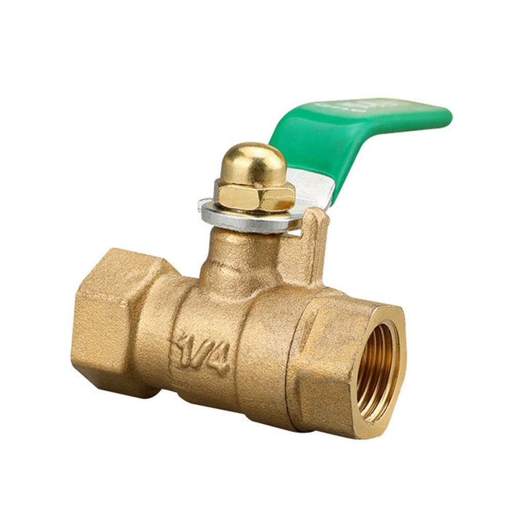 LAIZE Pneumatic Hose Connector Thickened Brass Ball Valve, Inside and Outside 2 Point 1/4 inch, Inside and Outside 2 Point 3/8 inch, Inside and Outside 4 Point 1/2 inch, Inside and Outside 6 Point 3/4 inch, Double Inside 1 inch G1����������������������...