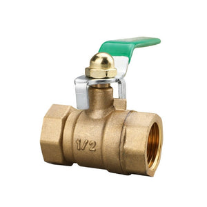 LAIZE Pneumatic Hose Connector Thickened Brass Ball Valve, Inside and Outside 2 Point 1/4 inch, Inside and Outside 2 Point 3/8 inch, Inside and Outside 4 Point 1/2 inch, Inside and Outside 6 Point 3/4 inch, Double Inside 1 inch G1����������������������...