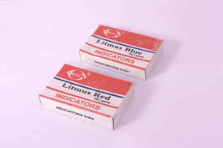 LITMUS PAPER RED And BLUE (Set Of Two) laboratory deal