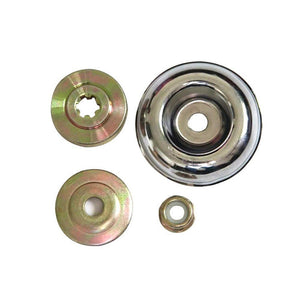 Lawn Mower Working Head Accessories Brush Cutter Pressure Plate Protection Cover Nut, Work Head 4 PCS/Set, Work Head 3 PCS/Set, Work Head 3 PCS/Set + Hexagon, Work Head 10 PCS/Set - laboratorydeal