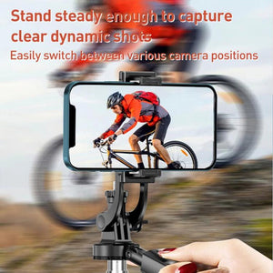 Lenovo Thinkplus H18L Premium Aluminum Alloy Bluetooth Selfie Stick, 1.8m - laboratorydeal