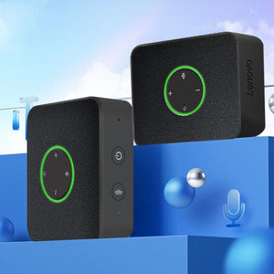 Lenovo Thinkplus MCP01 Intelligent Video Conference Omnidirectional Microphone Sound Portable Bluetooth Microphone Speaker - laboratorydeal