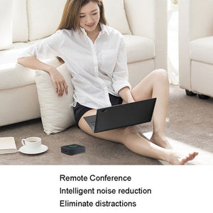 Lenovo Thinkplus MCP01 Intelligent Video Conference Omnidirectional Microphone Sound Portable Bluetooth Microphone Speaker - laboratorydeal