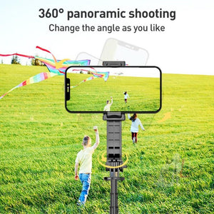 Lenovo Thinkplus Premium Aluminum Alloy Bluetooth Selfie Stick, 1.1m - laboratorydeal