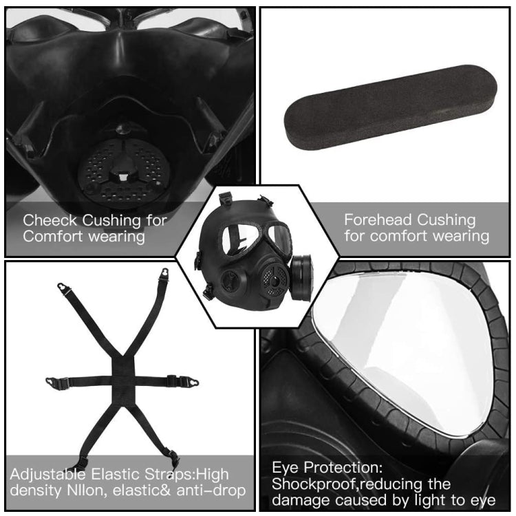 M04 Gas Mask Use For Tactical Competition Dummy Gas Mask Wargame Cosplay Mask - laboratorydeal