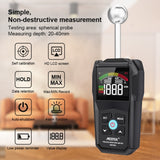 MESTEK WM700B Non -Contact Wood Moisture Detector With LCD Screen Alarm Function